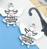 30pcs Tibetan Angel Charms Pendants Eye Catching Angel Pendants Charm For Creative Jewelry And Craft Designs