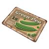 1-Pack Distressed Metal Wall Display, 20×30cm and 30×40cm, Shabby Vintage Décor for Living Room, Bar or Cafe