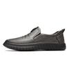 Leather Men Casual Shoes Slip On Fashion Luxury Brand  New Mens Loafers Moccasins Breathable Black Driving Shoes for Men