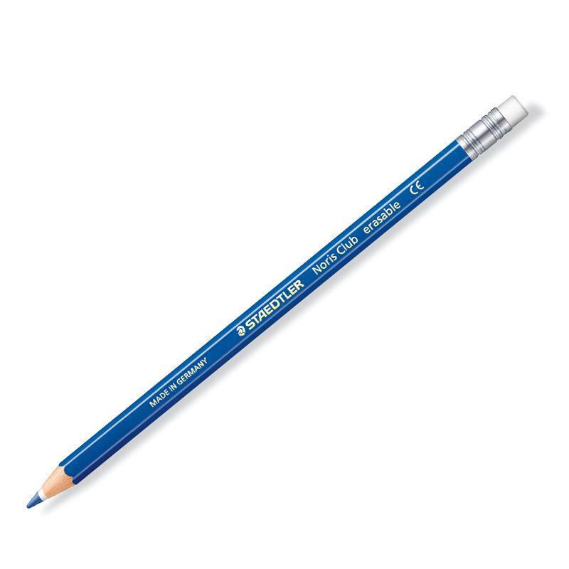

Staedtler 14450 Professional Erasable Pencils with Eraser Tip - Red & Blue HB синій