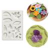 1Pc Leaves Cake Mould Palm Turtle Leaf Silicone Mold Cake Sugarcraft Chocolate Mold Baking Cake Decoration Kitchen Tools