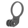 Bike Stem Mount Light Holder Aluminum 28.6mm Polished Angle Adjustable Bicycle Stem Action Camera Mount