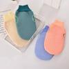 Bath Towel with Painless Three-Finger Separation Easy Grip Scrub Design Exfoliating Mitt