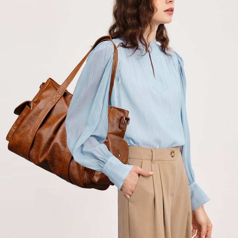 Casual Commuter Messenger Bag Shoulder Portable Tote Bag