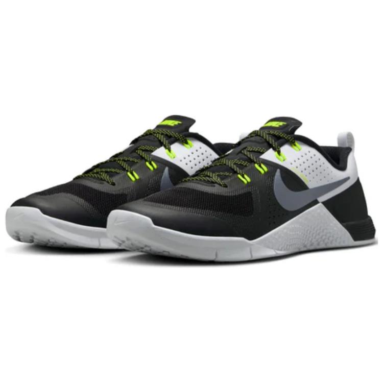 New Nike Metcon 1 Og Black White Metallic Cool Grey FQ1854-002