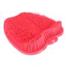Shower Foot Scrubber Fruit Shape Anti Slip Suction Cup Soft Silicone Foot Washer for Bathing Bathroom Massage