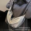 Premium Texture Bag Women's Large Capacity 2025 New Fashion Niche Design Messenger Bag Commuter Saddle Dumpling Bag