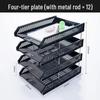 Student Desk Organizer: File Rack, Storage Tray & Book Stand
