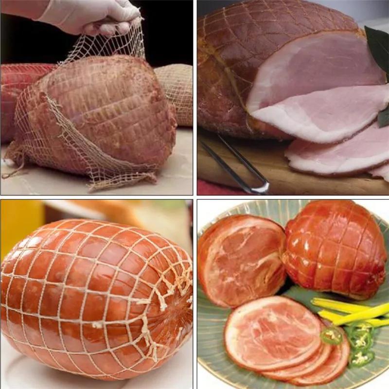 Cotton Meat Net Ham Sausage Roll Net Hot Dog Net Butcher's Strings Bacon Sausage Packaging Tools Kitchen Cooking Tool