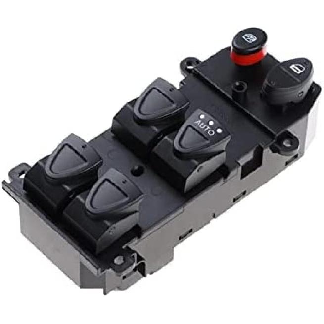 Electric Window Switch Push Button Switch Master Front Right Driver Side RHD 22pins for Honda Civic 2006-2010 6.19-4 OEM:35750-SNV-H52 35750-SNV-H51