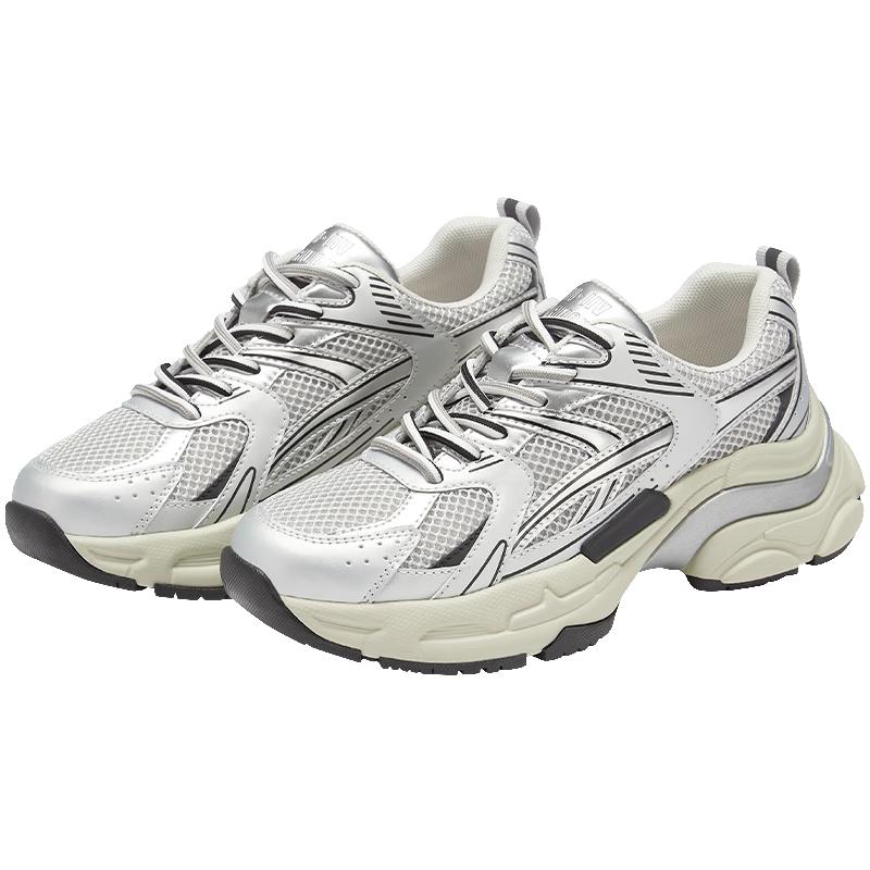 73Hours Women s Chunky Platform Casual Sneakers 36
