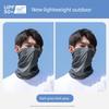 Summer Sun Protection Mask for Men, Neck Gaiter, Ice Silk Headscarf, Summer Cycling, Mountaineering, Fishing Equipment, Sunshade Veil