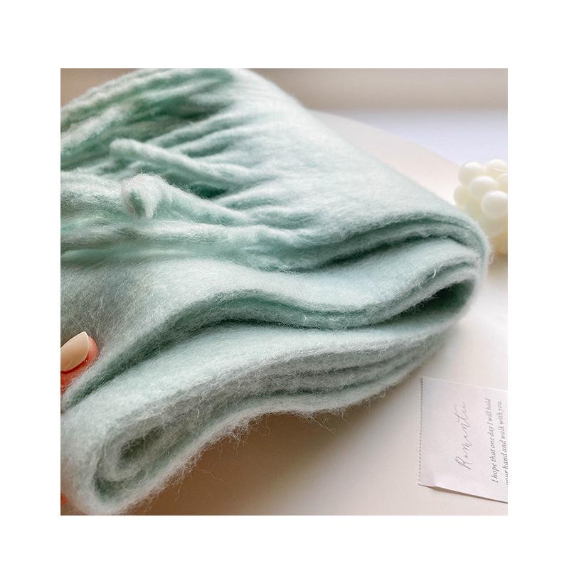 Winter Plush Heavyweight Fluffy Scarf - Large, Soft, and Warm for Students and Couples