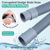 Drain Hose for Washing Machine, Flexible Design Laundry And Air Conditioning