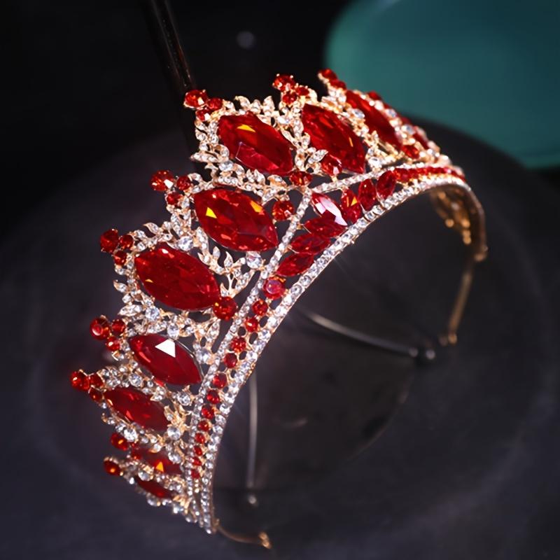 Bridal Headdress European Style Hair Accessories Zircon Diamond Crown Princess Crown Headdress Wedding Dress Accessories