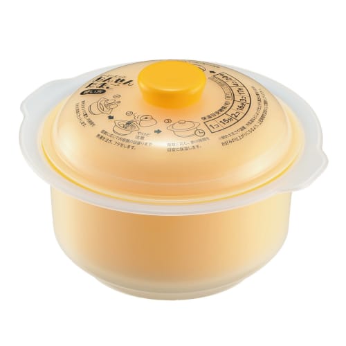 Akebono Sangyo Onsen Tamago Maker, Made In Japan, Simply Add Boiled Water and Make Up To Four Onsen Tamago At a Time, Double-Layer Lid and Body, Ezegg