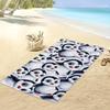 1 Stück Cartoon-Pinguin Schnelltrocknendes Mikrofaser-Strandtuch Übergröße Sandfrei Leichtgewicht Für Schwimmen Camping Damen