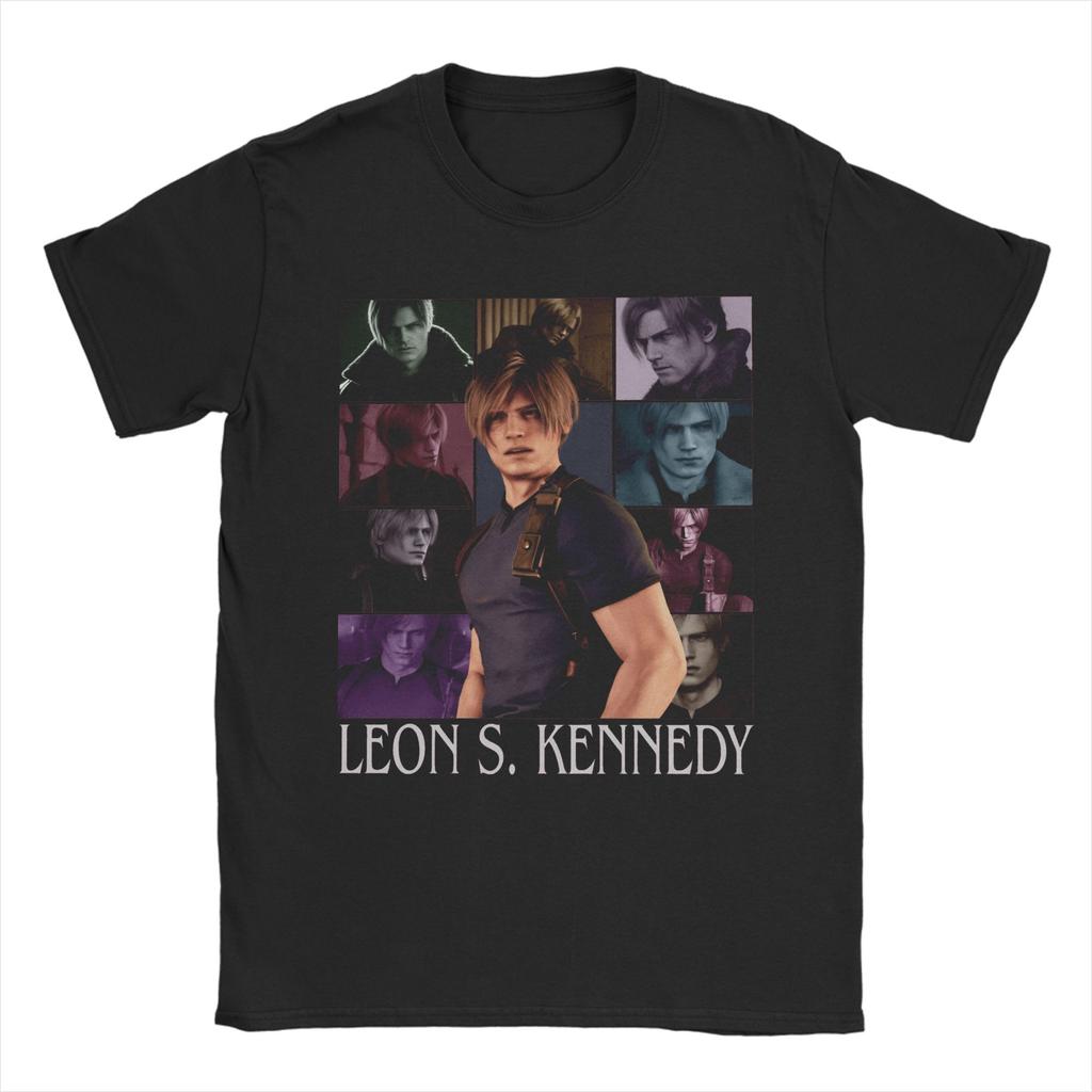 Leon Kennedy Girl Dinner T Shirt Beach Hippie T Shirts Unisex 100 Cotton ONeck 4XL 5XL 6XL Top Tees ShortSleeve Y2K Retro Tshirt
