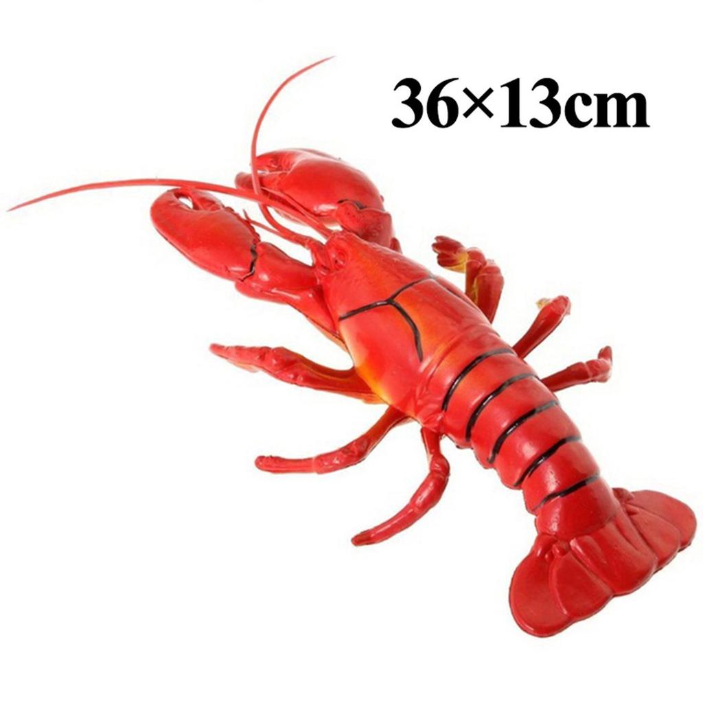 Animals Emulated Shrimp Artificial Decoration For Dispaly