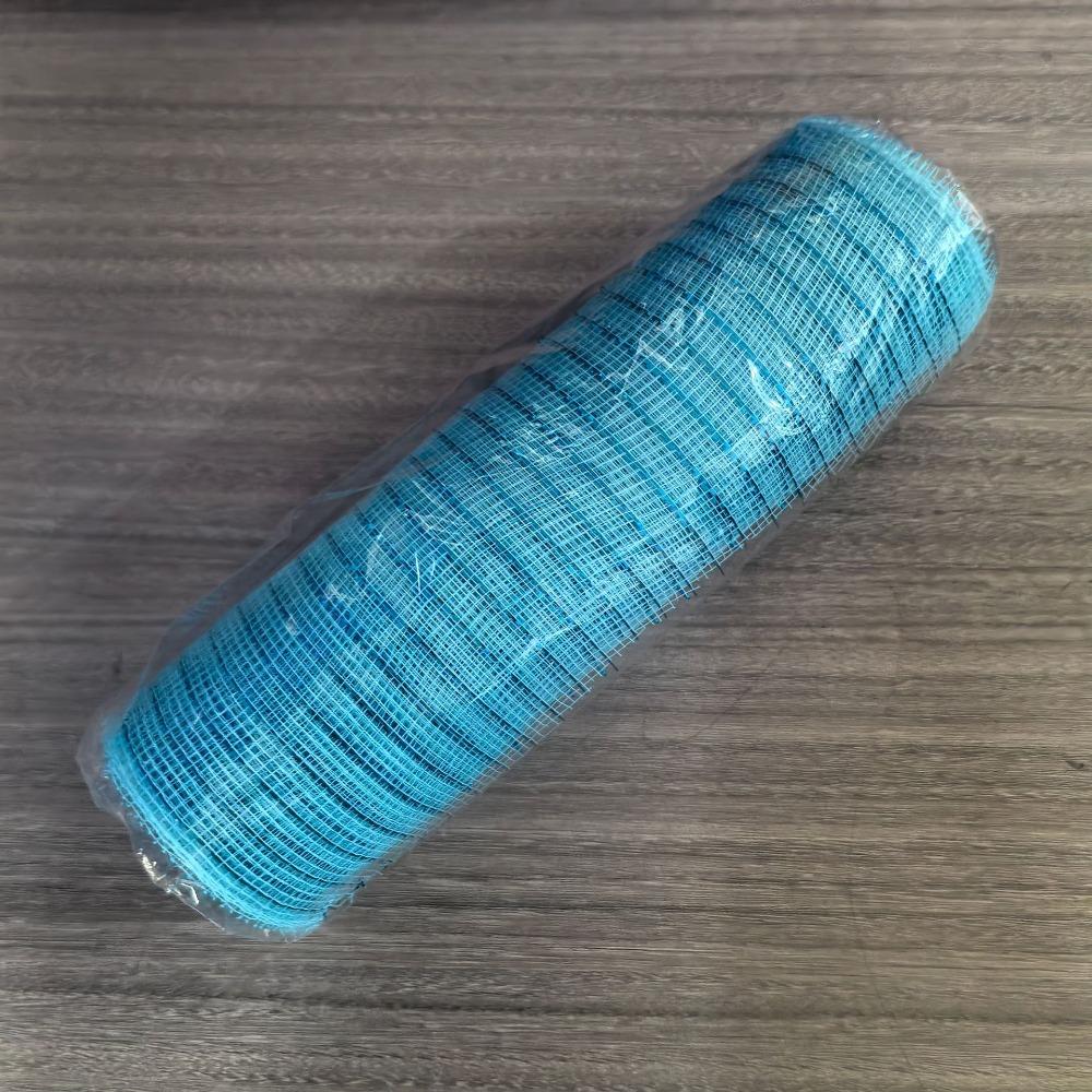 High Quality PP Christmas Decorative Ribbon 18 Colors Handmade Christmas Mesh Roll DIY Decoration Halloween Ribbon Christmas