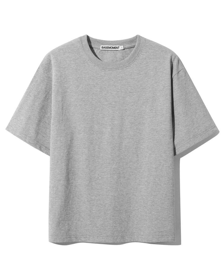 BASEMOMENT [2Pack] Bio Cotton Crop T-Shirt (Type A)