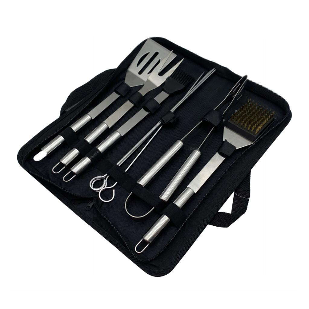 PROFESSIONAL SET OF GRILLING TOOLS 9 PCS