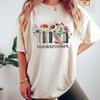 Booktrovert Fashion Casual Tshirts Funny Book Lover Summer Short Sleeve Tee Trendy Vintage Bookish Flower Classic Tops Clothes