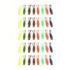 5 Packs Floating Soft Shrimp Bait 6.3cm 2.1g Soft Silicone Lure for Fresh Water Sea Fishing