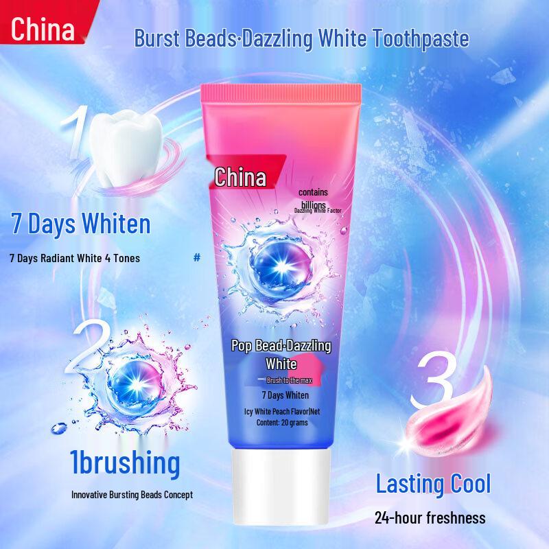 Zhonghua Burst Bead Whitening Toothpaste