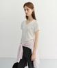 Deonseuteu Summer Linen V-Neck Knit_Udsw6B233_Ivory