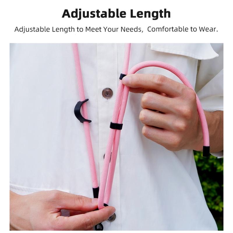 Quick Detach Camera Mounting Straps Adjustable 42.5-80cm for Action4/5/X5 Shootings And Daily Carry