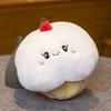 Simulated Cute Cake Series Doll Pillow Cherry Strawberry Cookies Birthday Cake Plush Toys Children's Gifts