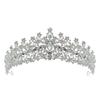 Luxury Zinc Zinc Alloy Princess Crown Shiny Bridal Headwear Trendy Girls Party Headbands  Themed Parties