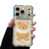 Muppet bear is suitable for Apple 17 mobile phone case iphone16promax cartoon 15plus14 all-inclusive cartoon case.