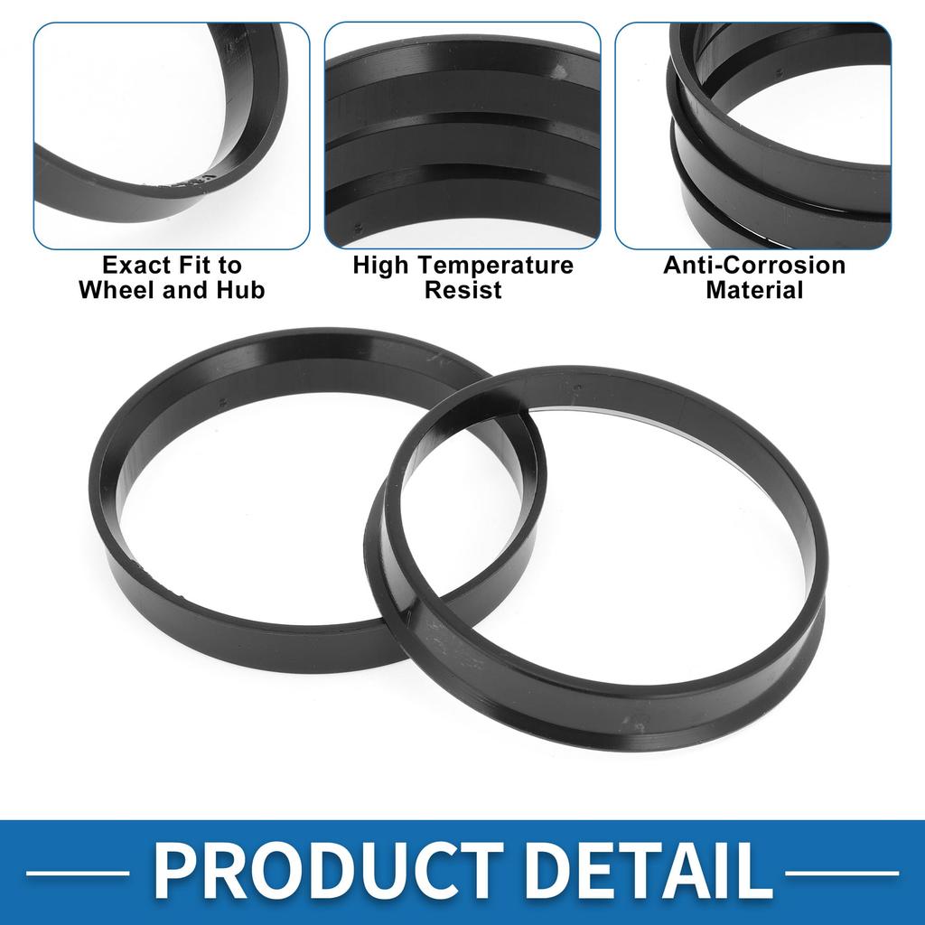 A ABSOPRO 60.1mm to 56.6mm Car Wheel Hub Centric Ring