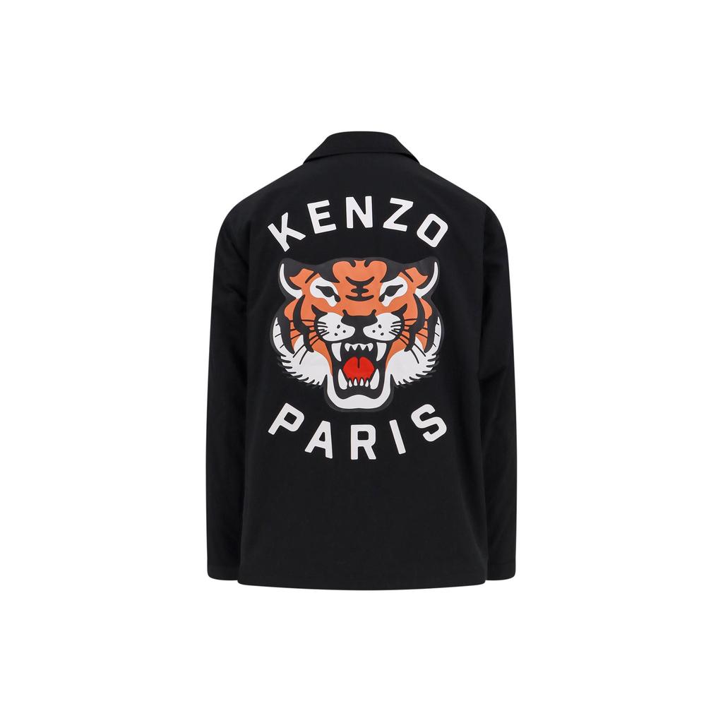 Kenzo Lucky Tiger Quilted Coach Jacket FE55BL0629NG-99