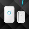 Waterproof Wireless Doorbell with Loud Ring, Rechargeable Call Button for Elderly, Emergency Alert Device, Home Use.
