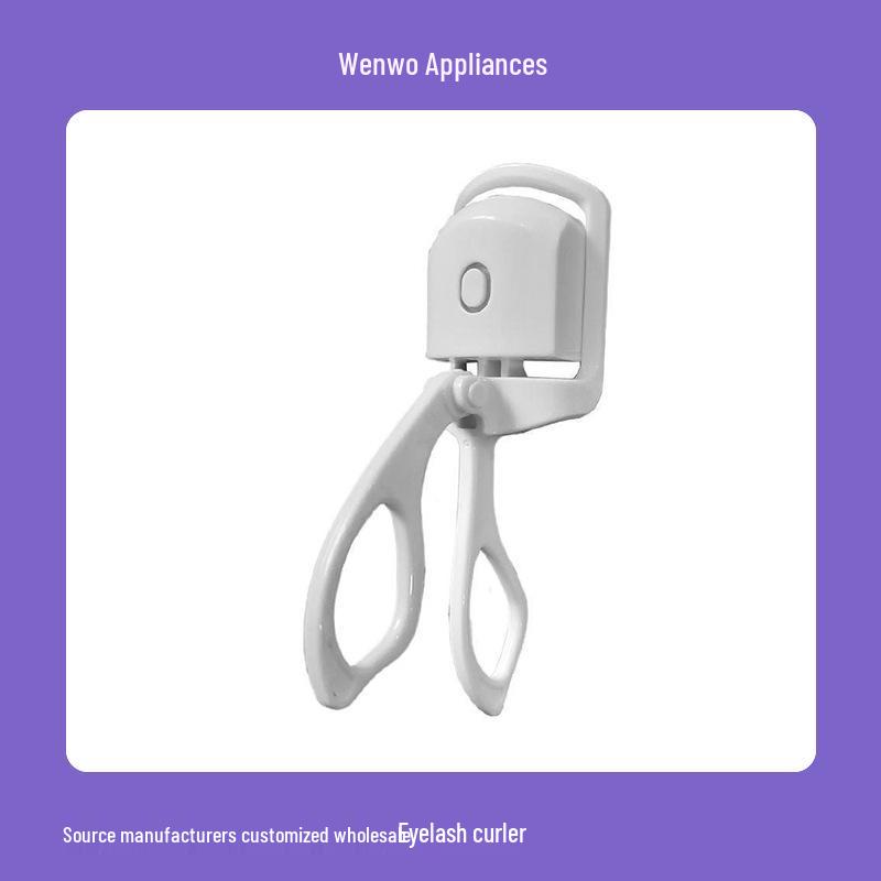 

Portable USB Electric Eyelash Curler with Quick Heat Perming English