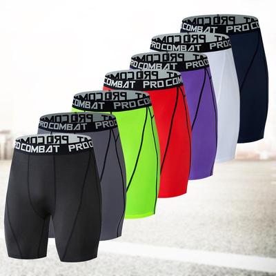 Herren Schnelltrocknende Elastische Sportshorts zum Laufen & Schwimmen