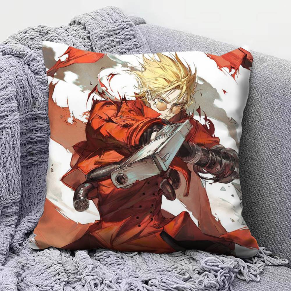 Vash Trigun Anime  Home Sofa Cushion Covers and Aecorative Custom Pillow Covers