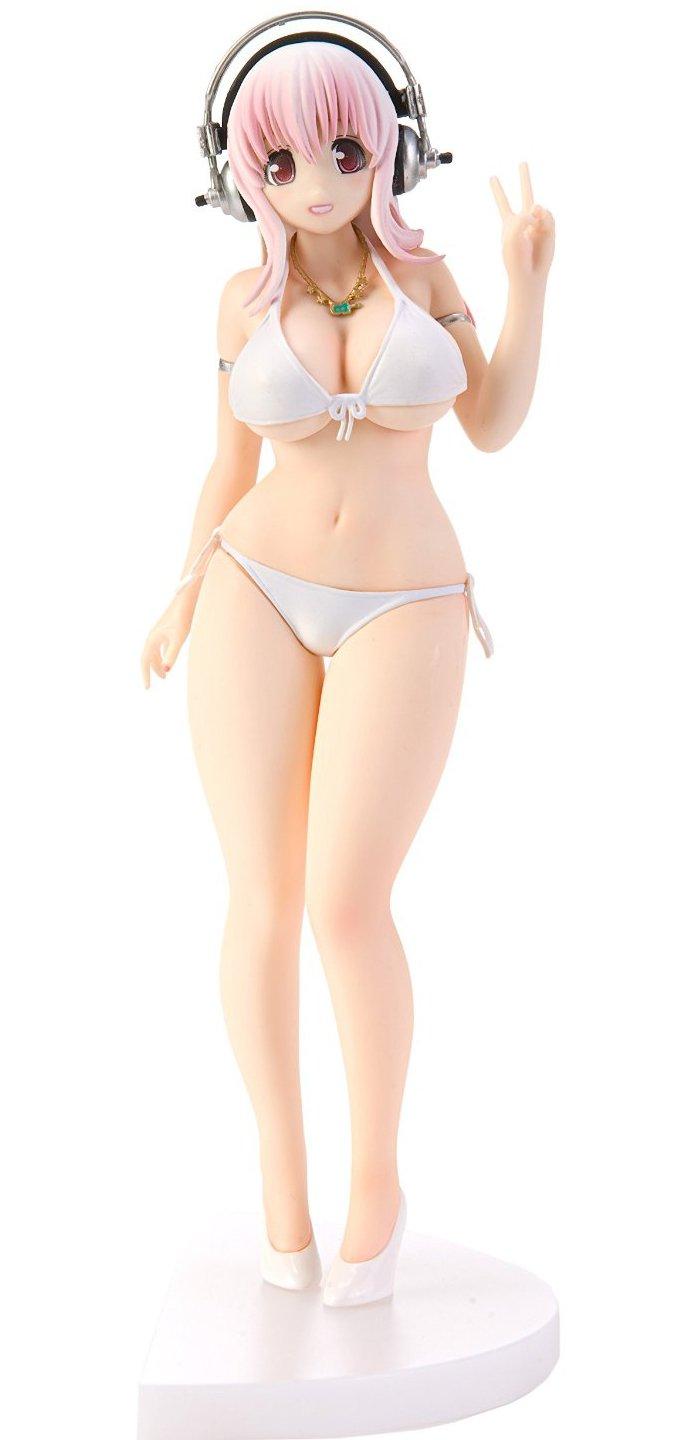 

Super Sonico Sonico figure with Pochaco