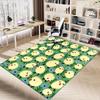 1PC Chicks Flowers Non-Slip Floor Carpet, Suitable for Office, Bedroomand Playrooms. It Can Also Be Used As a Sofa Footrest cover-T34