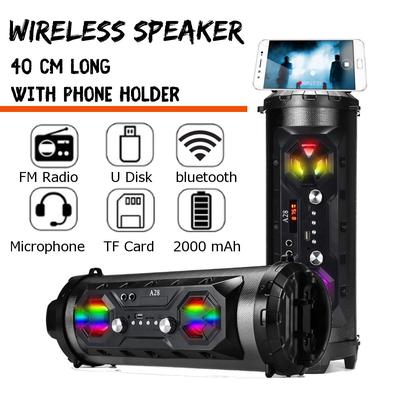 radio with wireless speakers