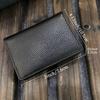 Durable Retro Real Leather Card Wallet Ultra-thin Fold Unisex Purse Credit Card ID VIP Bank Slim Pocket Money Wallets