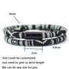 New In Men Bohemia Rope Bracelet Attract Magentic Braclet Adventure Survival Braslet Pulseras Hilo Hombre Beach Surf Brazalete