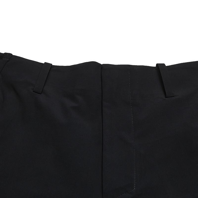 FILA Blue Simple Fashion Classic Business Commuting Daily Versatile Comfortable Quality Woven Casual Pants Men bottoms Black F11M622603FBK