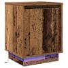 Nightstand Reclaimed Wood Look 39 X 34.5 X 50 Cm Engineered Wood