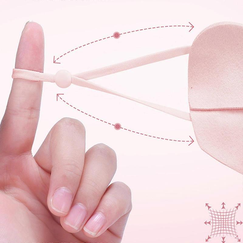 Comfortable Winter Childrens Face Mask For Outdoor Activity Kids Thermals Face Cover Windproof Design with Soft Ear Band  Pink