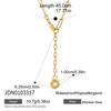Youthway Trendy 18K Gold PVD Plated Y Shape Zircon Necklace For WomenGirls  New Chunky Chain Party Necklace Jewelry