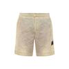 SS23 Shadow Project Wrinkled Metallic Nylon Printed Elastic Waist Shorts Men Shorts Butter-Yellow 7819B0126-V2035